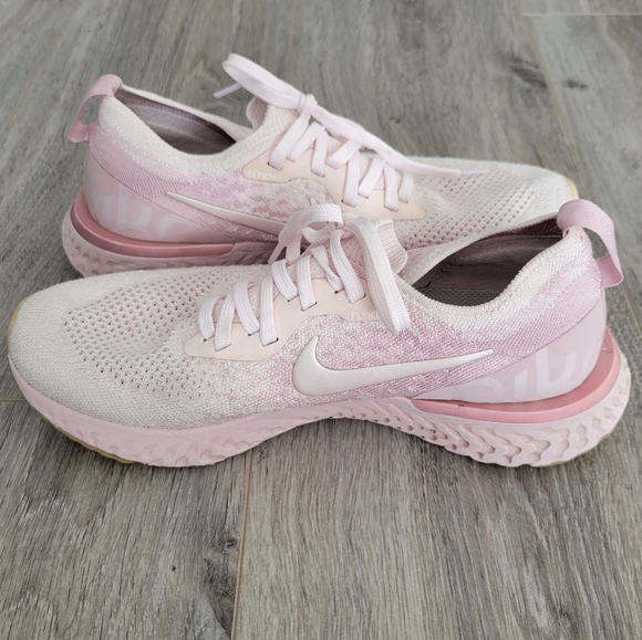 Nike Shoes - Epic React Flyknit 'Pearl Pink' Running Shoe Size 8